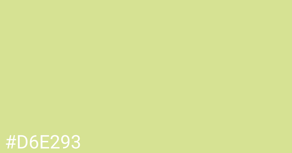 Hex color #d6e293 graphic