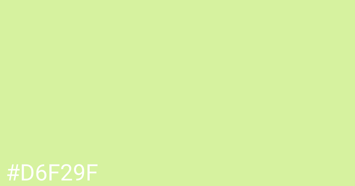 Hex color #d6f29f graphic