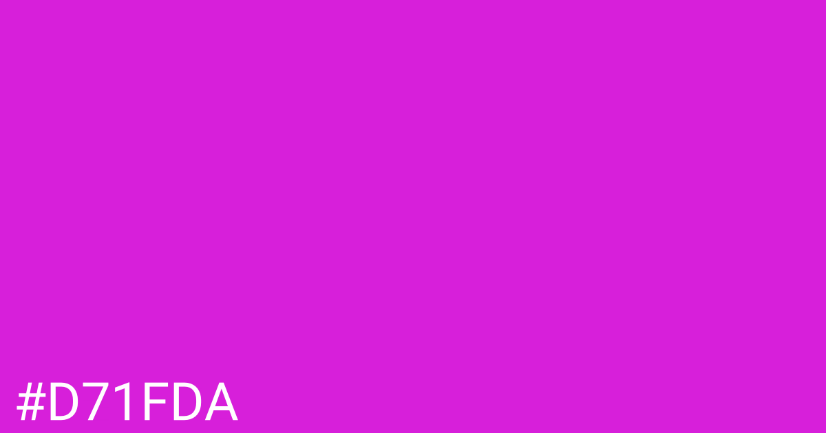 Hex color #d71fda graphic