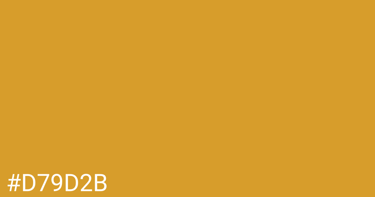 Hex color #d79d2b graphic