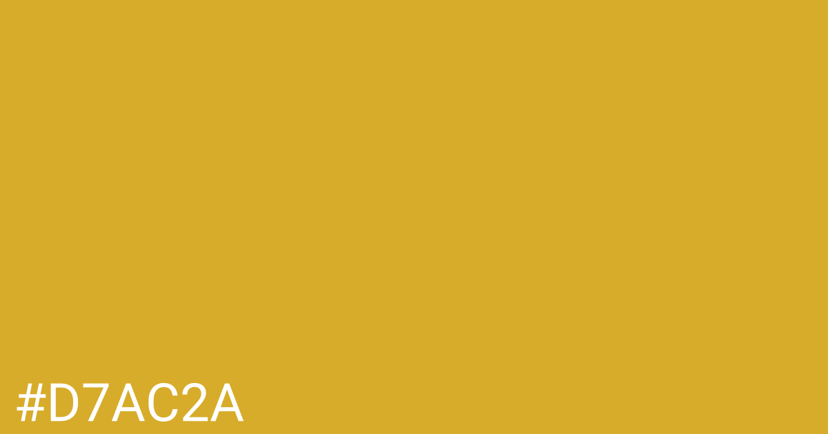 Hex color #d7ac2a graphic