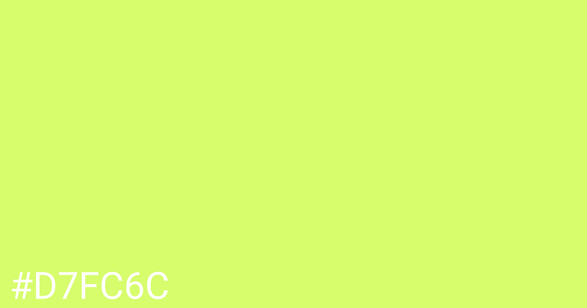 Hex color #d7fc6c graphic