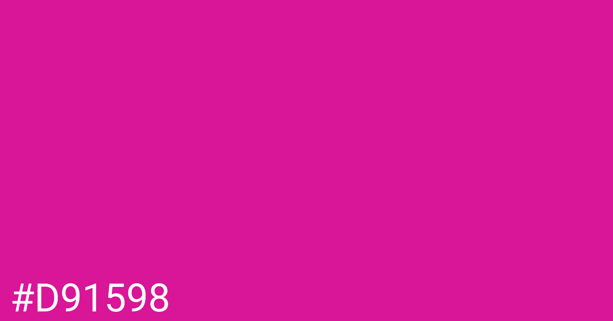 Hex color #d91598 graphic