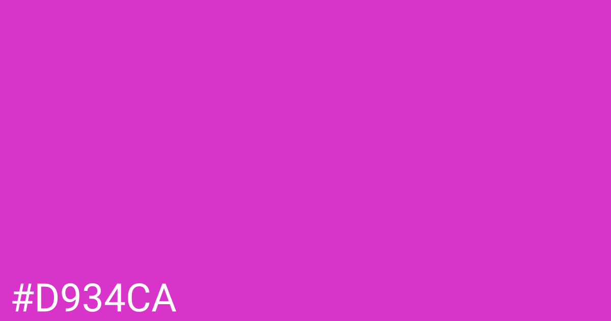 Hex color #d934ca graphic