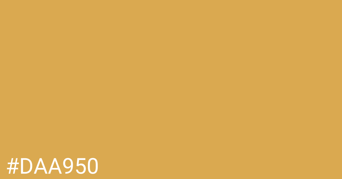 Hex color #daa950 graphic