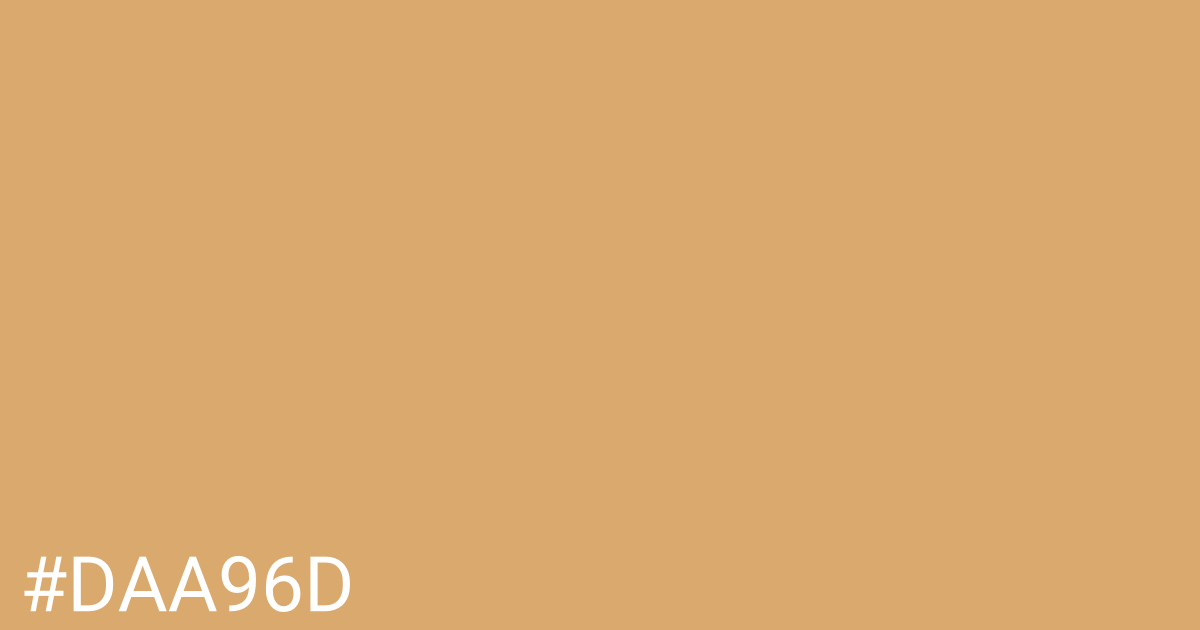 Hex color #daa96d graphic