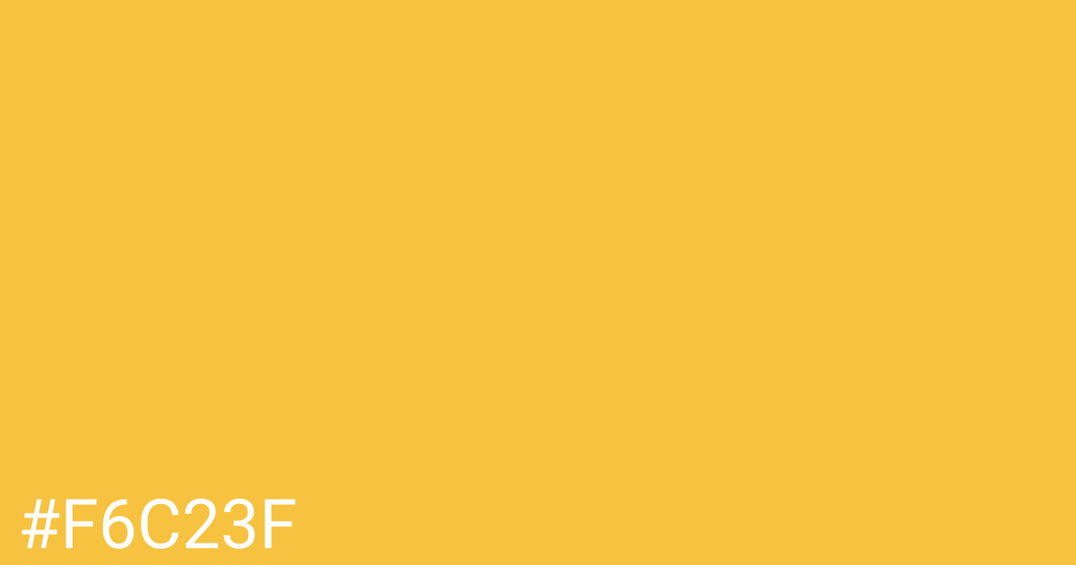 Hex color #f6c23f graphic