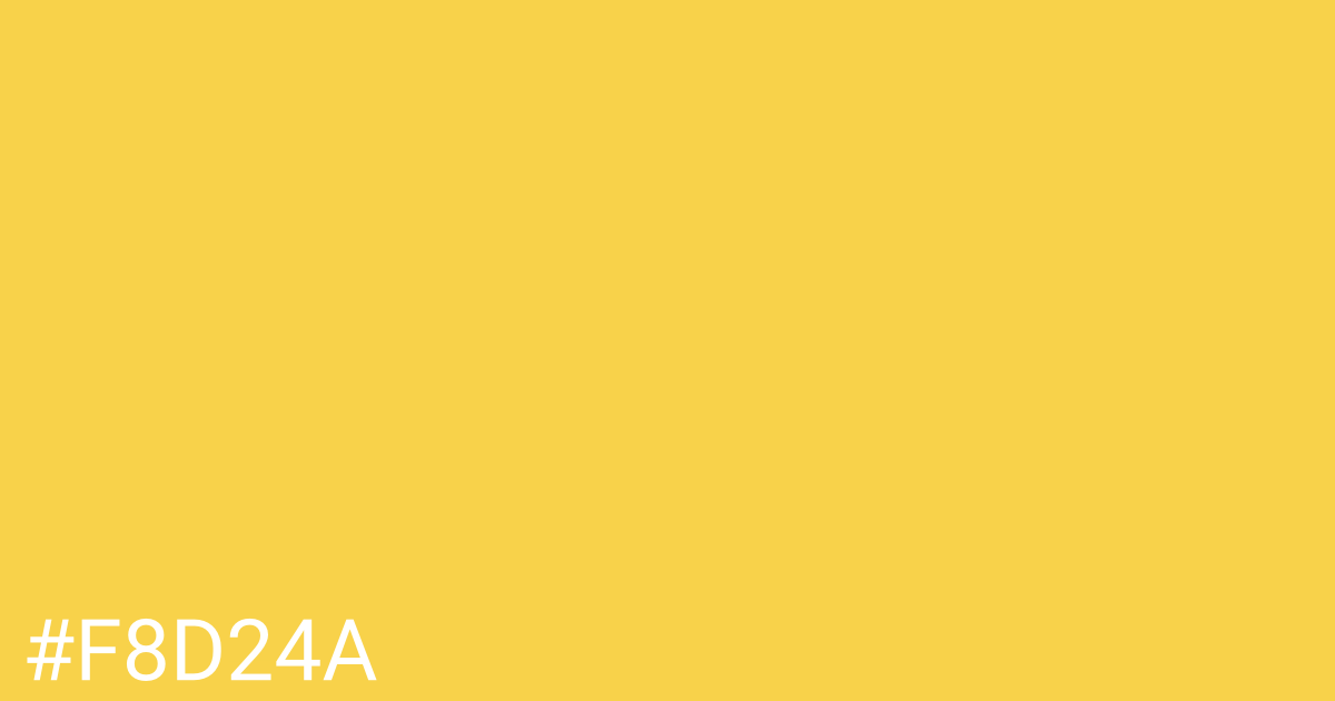 Hex color #f8d24a graphic