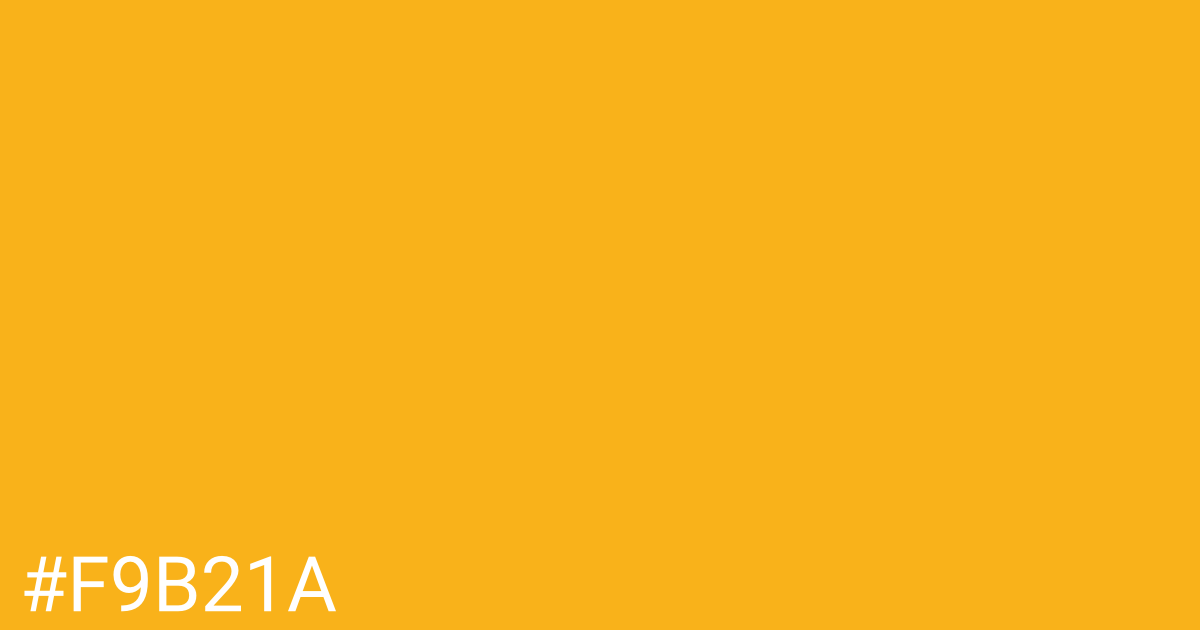 Hex color #f9b21a graphic
