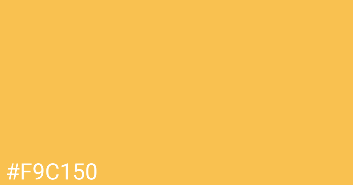 Hex color #f9c150 graphic