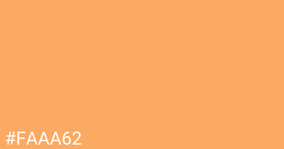 Hex color #faaa62 graphic