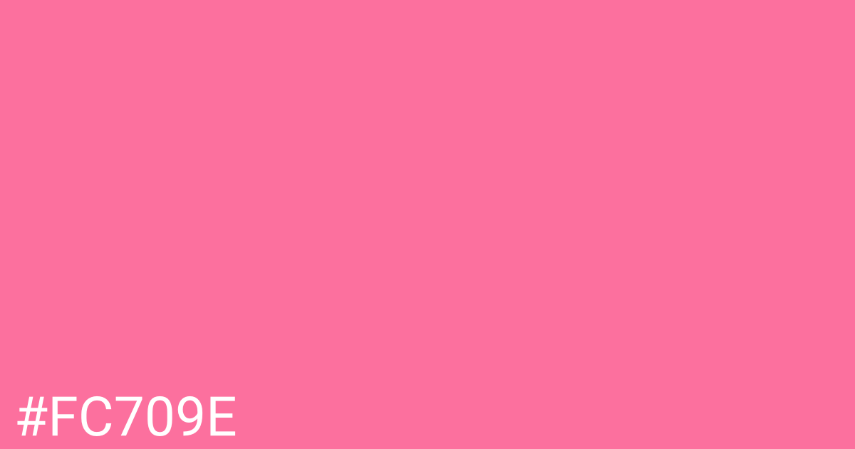 Hex color #fc709e graphic