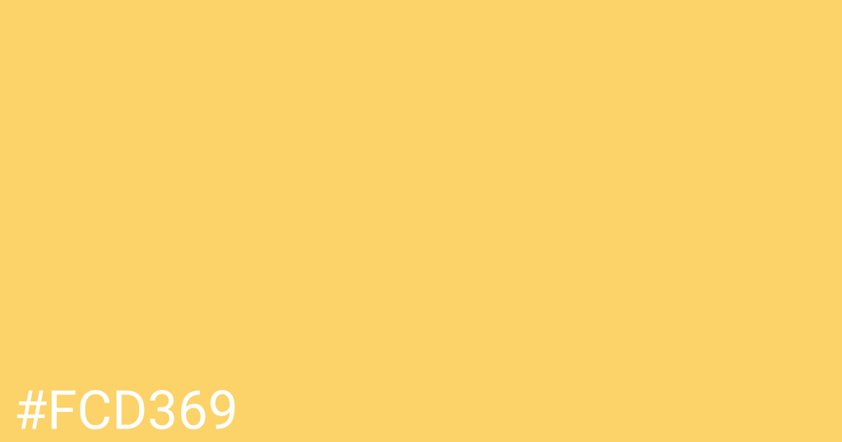 Hex color #fcd369 graphic