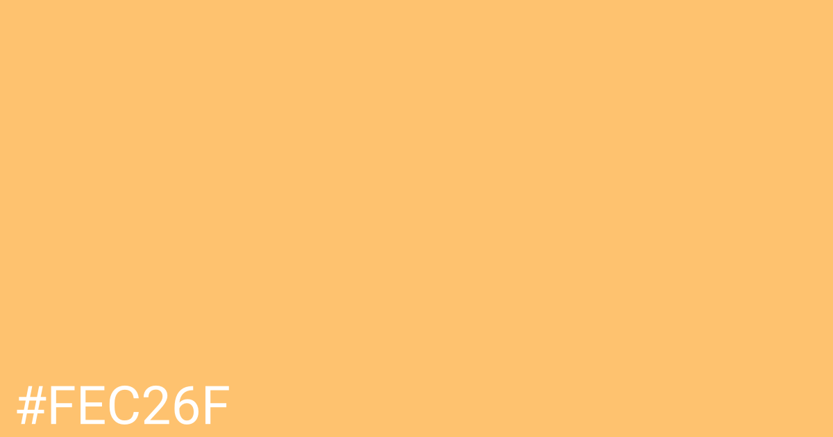 Hex color #fec26f graphic